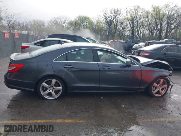 2014 Mercedes-Benz CLS 550 with VIN WDDLJ9BBXEA089595, listed as a IAAI auction lot 41892913 with 136,740 mi miles and . Bid and sale history available at DreamBid. Image 13.
