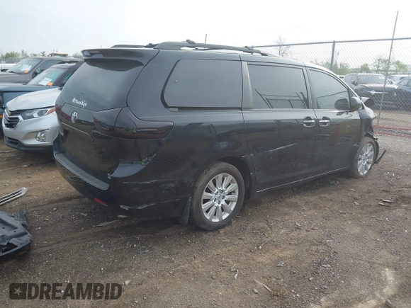 2015 Toyota Sienna Limited with VIN 5TDDK3DC9FS103425, listed as a IAAI auction lot 42129637 with 88,830 mi miles and . Bid and sale history available at DreamBid. Image 4.