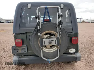 1997 Jeep Wrangler Sport with VIN 1J4FY19S6VP541852, listed as a Copart auction lot 48047235 with 163,501 mi miles and Salvage Title. Bid and sale history available at carsss.com. Image 6.