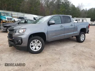 2021 Chevrolet Colorado 2WD LT with VIN 1GCGSCEN1M1147815, listed as a Copart auction lot 49867215 with 30,609 mi miles and Salvage Title. Bid and sale history available at carsss.com. Image 1.