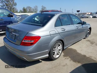 2012 Mercedes-Benz C-Class C 250 Sport with VIN WDDGF4HB2CA619424, listed as a IAAI auction lot 42087550 with 96,962 mi miles. Bid and sale history available at carsss.com. Image 4.