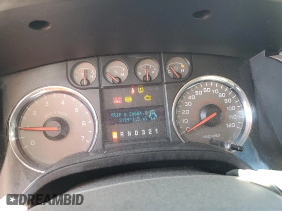 2010 Ford F-150 XL with VIN 1FTFW1CV2AKA74578, listed as a Copart auction lot 47003045 with 319,911 mi miles and Salvage Title. Bid and sale history available at DreamBid. Image 9.