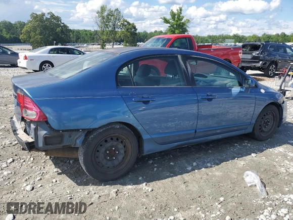 2009 Honda Civic LX z VIN 2HGFA16519H367371, wystawiony jako Copart lot #53455605 z przebiegiem 183 923 mil mil oraz Szkody całkowita. Historia ofert i sprzedaży dostępna na DreamBid. Obrazek 3.