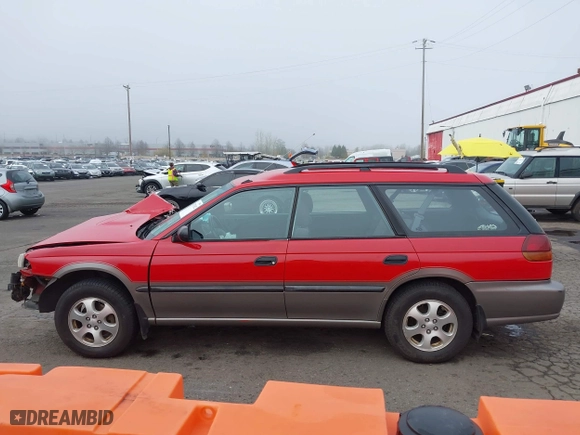 1999 Subaru Legacy Wagon Outback with VIN 4S3BG6852X7649808, listed as a IAAI auction lot 41873182 with 249,996 mi miles. Bid and sale history available at carsss.com. Image 15.