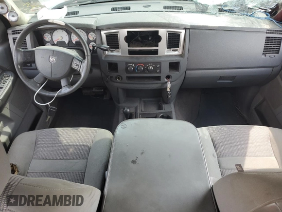 2007 Dodge Ram 2500 SLT with VIN 3D7KS28C77G759463, listed as a Copart auction lot 62766864 with 212,938 mi miles and Salvage Title. Bid and sale history available at carsss.com. Image 8.
