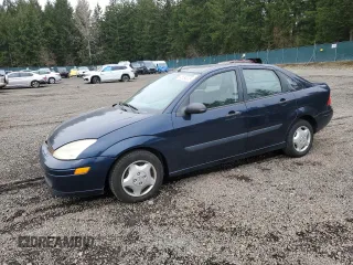 2002 Ford Focus LX with VIN 1FAFP33P12W113185, listed as a Copart auction lot 48554805 with 117,769 mi miles and Salvage Title. Bid and sale history available at carsss.com. Image 1.