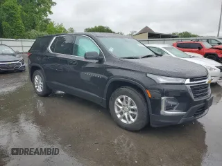 2024 Chevrolet Traverse LS with VIN 1GNESTKWXRJ139814, listed as a Copart auction lot 58866285 with 19,985 mi miles and Salvage title. Bid and sale history available at DreamBid. Image 4.