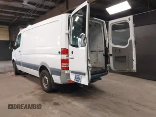 2011 Mercedes-Benz Sprinter Cargo with VIN WD3PE7CC6B5586380, listed as a IAAI auction lot 42162152 with 184,199 mi miles. Bid and sale history available at carsss.com. Image 3.