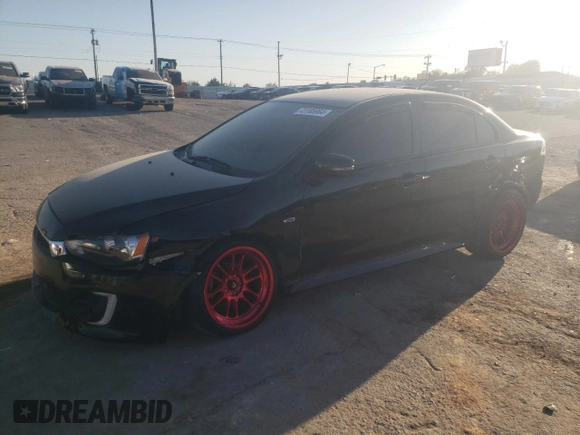 2017 Mitsubishi Lancer ES with VIN JA32U2FUXHU011819, listed as a Copart auction lot 73188964 with Not Provided miles and Clean Title. Bid and sale history available at carsss.com. Image 1.