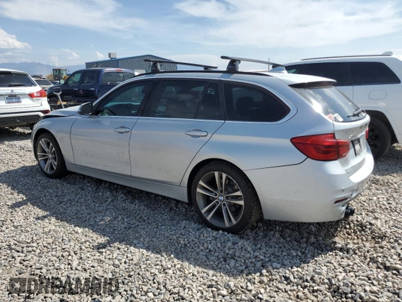 2017 BMW 3 Series 330i xDrive with VIN WBA8K3C52HK679126, listed as a Copart auction lot 69714084 with 89,420 mi miles and Salvage Title. Bid and sale history available at carsss.com. Image 2.