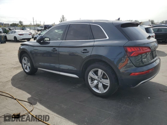 2019 Audi Q5 Premium with VIN WA1ANAFY4K2086553, listed as a Copart auction lot 46258075 with 97,817 mi miles and Non Repairable. Bid and sale history available at carsss.com. Image 2.