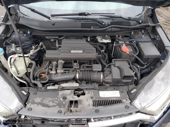 2017 Honda CR-V Touring with VIN 2HKRW2H96HH636330, listed as a Copart auction lot 52843185 with 84,604 mi miles and Salvage Title. Bid and sale history available at carsss.com. Image 12.