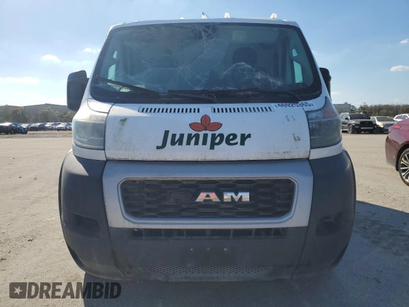 2019 Ram ProMaster Cargo with VIN 3C6TRVNGXKE555769, listed as a Copart auction lot 46925365 with 65,051 mi miles and Clean Title. Bid and sale history available at DreamBid. Image 5.