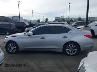 2017 Infiniti Q50 2.0t with VIN JN1CV7AP7HM641320, listed as a IAAI auction lot 41116062 with 164,024 mi miles. Bid and sale history available at carsss.com. Image 14.