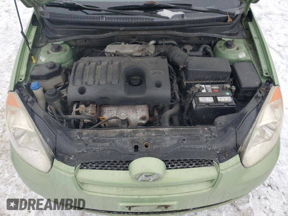 2009 Hyundai Accent Man L with VIN KMHCN35CX9U125639, listed as a Copart auction lot 42422965 with 325,113 mi miles and Clean Title. Bid and sale history available at carsss.com. Image 11.