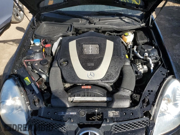 2009 Mercedes-Benz SLK-Class 3.0L with VIN WDBWK54F79F201709, listed as a Copart auction lot 77385544 with 66,593 mi miles and Non Repairable. Bid and sale history available at carsss.com. Image 11.