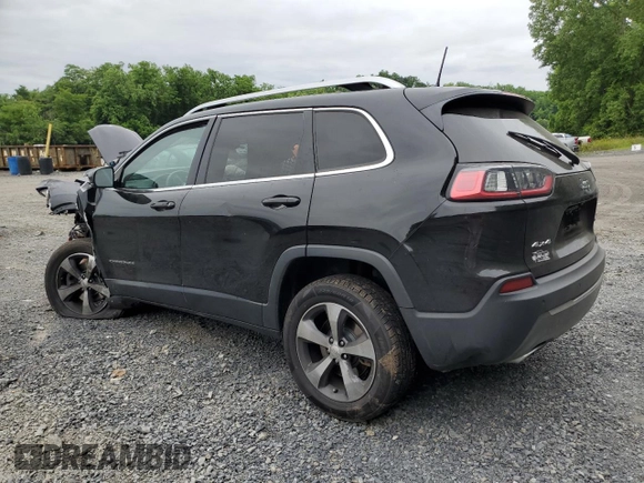 2019 Jeep Cherokee Limited with VIN 1C4PJMDX6KD140155, listed as a Copart auction lot 61050475 with Not provided miles and Salvage title. Bid and sale history available at DreamBid. Image 2.