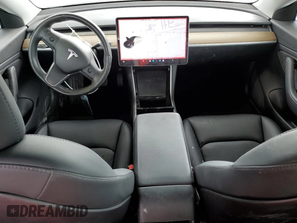 2019 Tesla Model 3 Mid Range with VIN 5YJ3E1EA7KF412426, listed as a Copart auction lot 55204205 with 73,230 mi miles and Non Repairable. Bid and sale history available at DreamBid. Image 8.