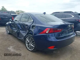 2015 Lexus IS 250 with VIN JTHCF1D20F5023138, listed as a IAAI auction lot 42251286 with 106,145 mi miles and . Bid and sale history available at DreamBid. Image 3.