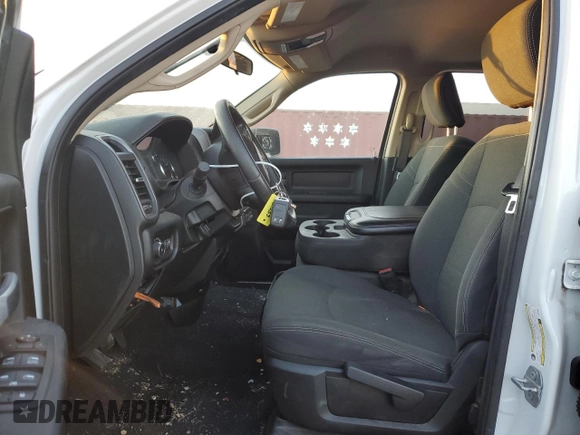 2019 Ram 2500 Tradesman with VIN 3C6UR5CJ1KG587288, listed as a Copart auction lot 84750024 with 57,703 mi miles and Salvage Title. Bid and sale history available at carsss.com. Image 7.