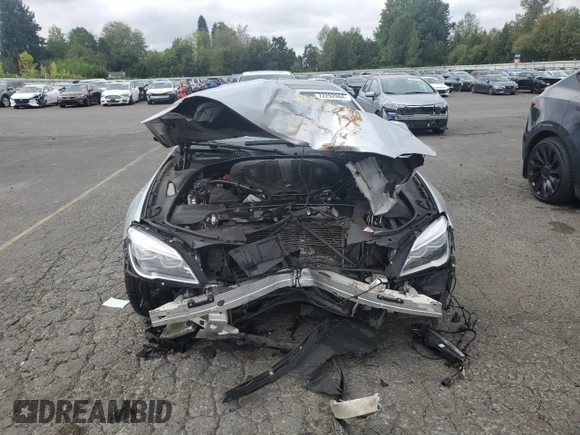 2016 BMW 6 Series 650i xDrive with VIN WBA6D6C51GG387911, listed as a Copart auction lot 72292984 with 0 mi miles and Salvage Title. Bid and sale history available at carsss.com. Image 5.