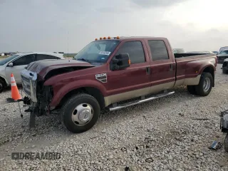 2008 Ford F-350 with VIN 1FTWW32R08EA90223, listed as a Copart auction lot 53132245 with 174,933 mi miles and Salvage title. Bid and sale history available at DreamBid. Image 1.