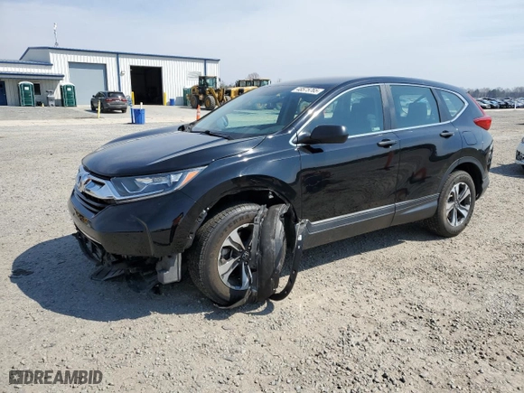 2019 Honda CR-V LX with VIN 2HKRW6H30KH231493, listed as a Copart auction lot 48575765 with 52,730 mi miles and Salvage Title. Bid and sale history available at carsss.com. Image 1.