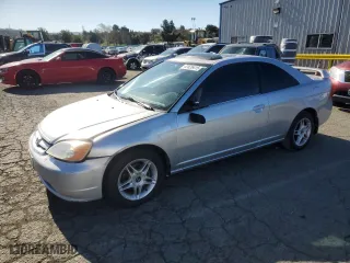 2001 Honda Civic EX with VIN 1HGEM22971L122051, listed as a Copart auction lot 47626415 with 206,386 mi miles and Clean Title. Bid and sale history available at carsss.com. Image 1.