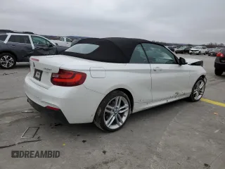 2016 BMW 2 Series 228i xDrive with VIN WBA1L9C5XGV767565, listed as a Copart auction lot 39155803 with 0 mi miles. Bid and sale history available at carsss.com. Image 3.
