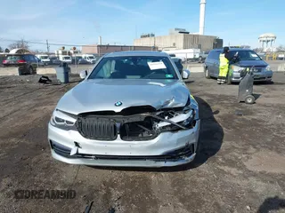 2019 BMW 5 Series 530i xDrive with VIN WBAJA7C57KWC77780, listed as a IAAI auction lot 41511124 with 35,696 mi miles. Bid and sale history available at carsss.com. Image 12.