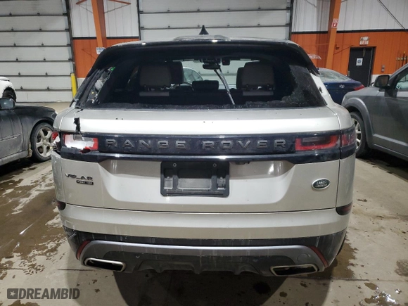 2018 Land Rover Range Rover Velar R-Dynamic HSE with VIN SALYM2RV2JA708871, listed as a Copart auction lot 84957864 with 57,998 mi miles and Salvage Title. Bid and sale history available at carsss.com. Image 6.