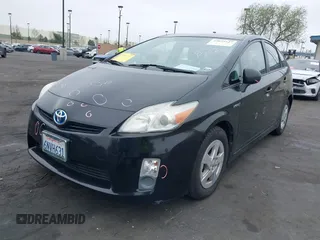 2011 Toyota Prius I with VIN JTDKN3DU7B0277675, listed as a IAAI auction lot 42039547 with 139,583 mi miles. Bid and sale history available at carsss.com. Image 2.