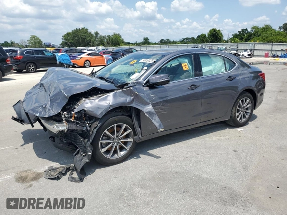 2019 Acura TLX with VIN 19UUB1F3XKA010438, listed as a Copart auction lot 56319025 with 25,081 mi miles and Non repairable. Bid and sale history available at DreamBid. Image 1.