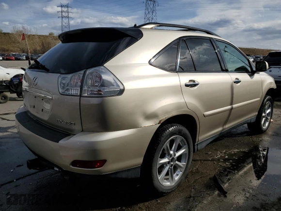 2008 Lexus RX with VIN 2T2HK31U38C091391, listed as a Copart auction lot 52376915 with 230,367 mi miles and Salvage Title. Bid and sale history available at carsss.com. Image 3.