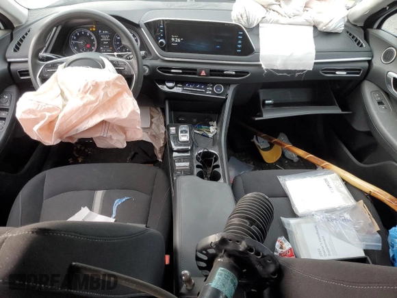 2023 Hyundai Sonata SEL with VIN KMHL64JA0PA284997, listed as a Copart auction lot 87647035 with 20,930 mi miles and Salvage Title. Bid and sale history available at DreamBid. Image 8.