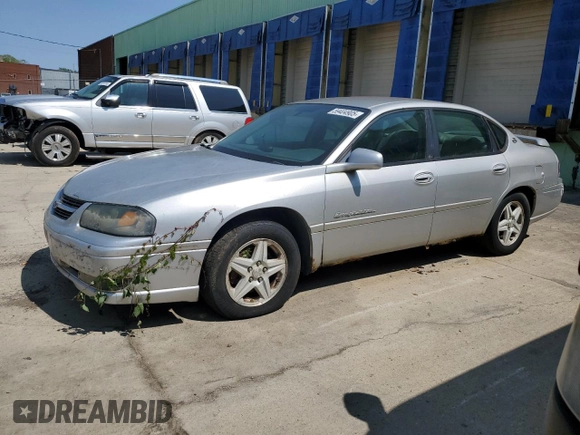 2004 Chevrolet Impala LS z VIN 2G1WH52K049236912, wystawiony jako Copart lot #59404905 z przebiegiem 151 164 mil mil oraz Czysty tytuł • Clean title. Historia ofert i sprzedaży dostępna na DreamBid. Obrazek 1.