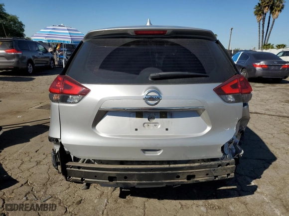 2020 Nissan Rogue SV with VIN JN8AT2MT6LW032162, listed as a Copart auction lot 46874685 with 87,279 mi miles and Salvage Title. Bid and sale history available at carsss.com. Image 6.