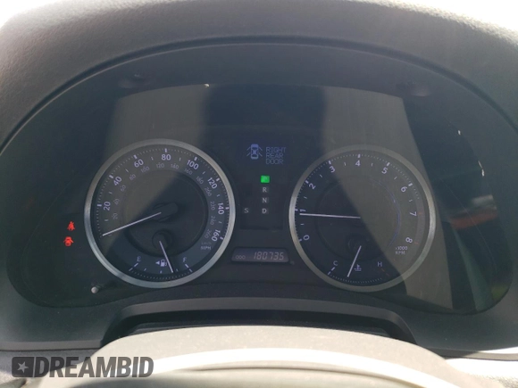 2011 Lexus IS 250 with VIN JTHCF5C24B5050197, listed as a Copart auction lot 60428695 with 180,735 mi miles and Clean title. Bid and sale history available at DreamBid. Image 9.