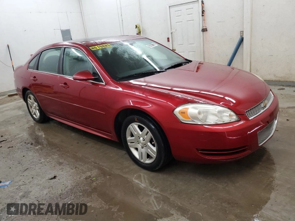 2014 Chevrolet Impala LT with VIN 2G1WB5E38E1135252, listed as a Copart auction lot 50361135 with 134,049 mi miles and Clean Title. Bid and sale history available at DreamBid. Image 4.