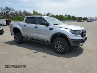 2021 Ford Ranger XL with VIN 1FTER4FH9MLD13892, listed as a Copart auction lot 59750245 with 22,932 mi miles and Salvage title. Bid and sale history available at DreamBid. Image 4.