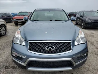 2017 Infiniti QX50 with VIN JN1BJ0RP8HM380881, listed as a Copart auction lot 74816544 with 0 mi miles and Salvage Title. Bid and sale history available at carsss.com. Image 5.