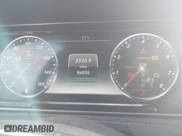 2015 Mercedes-Benz S-Class S 550 with VIN WDDUG8CB5FA108907, listed as a IAAI auction lot 41401448 with 96,035 mi miles. Bid and sale history available at carsss.com. Image 15.