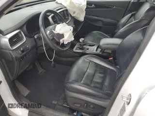 2019 Kia Sorento EX with VIN 5XYPH4A58KG501224, listed as a Copart auction lot 86305184 with Not provided miles and Non repairable. Bid and sale history available at DreamBid. Image 7.