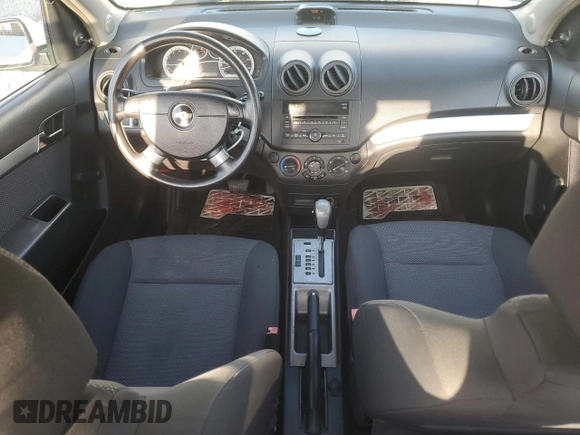 2010 Chevrolet Aveo 1LT with VIN KL1TD5DE1AB125901, listed as a Copart auction lot 52527695 with 136,405 mi miles and Salvage Title. Bid and sale history available at DreamBid. Image 8.