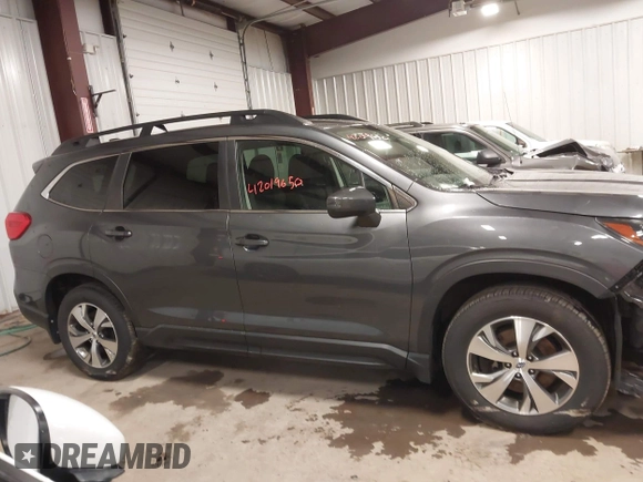 2021 Subaru Ascent Premium with VIN 4S4WMACD0M3424202, listed as a IAAI auction lot 42019650 with 55,055 mi miles and . Bid and sale history available at DreamBid. Image 13.