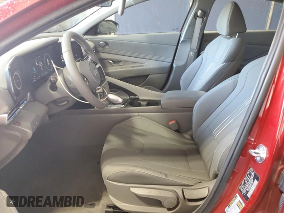 2025 Hyundai Elantra SEL Convenience with VIN KMHLS4DG2SU892992, listed as a Copart auction lot 55060085 with 11,393 mi miles and Clean Title. Bid and sale history available at DreamBid. Image 7.
