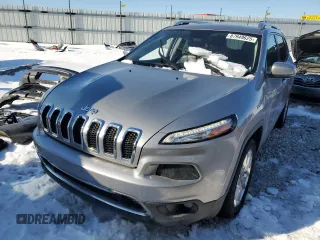 2016 Jeep Cherokee Limited with VIN 1C4PJLDB8GW264342, listed as a Copart auction lot 87949625 with 117,749 mi miles and Salvage Title. Bid and sale history available at carsss.com. Image 1.