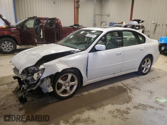 2008 Subaru Legacy (Natl) Special Edition with VIN 4S3BL616187216576, listed as a Copart auction lot 51525525 with 0 mi miles and Non Repairable. Bid and sale history available at carsss.com. Image 1.