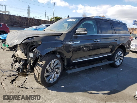 2022 Lincoln Navigator Reserve z VIN 5LMJJ2KT1NEL16482, wystawiony jako Copart lot #41737925 z przebiegiem 12 250 mil mil oraz Szkoda całkowita • Salvage title. Historia ofert i sprzedaży dostępna na DreamBid. Obrazek 1.