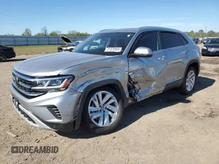 2023 Volkswagen Atlas SE z VIN 1V2JE2CA5PC209957, wystawiony jako Copart lot #81876964 z przebiegiem 11 022 mil mil oraz Szkoda całkowita • Salvage title. Historia ofert i sprzedaży dostępna na DreamBid. Obrazek 1.